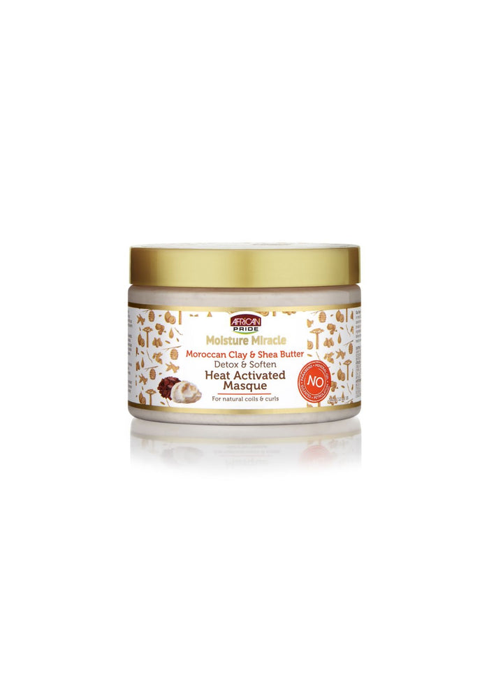 African Pride Moisture Miracle Masque 340 g – Voedend Haarmasker voor Krullen