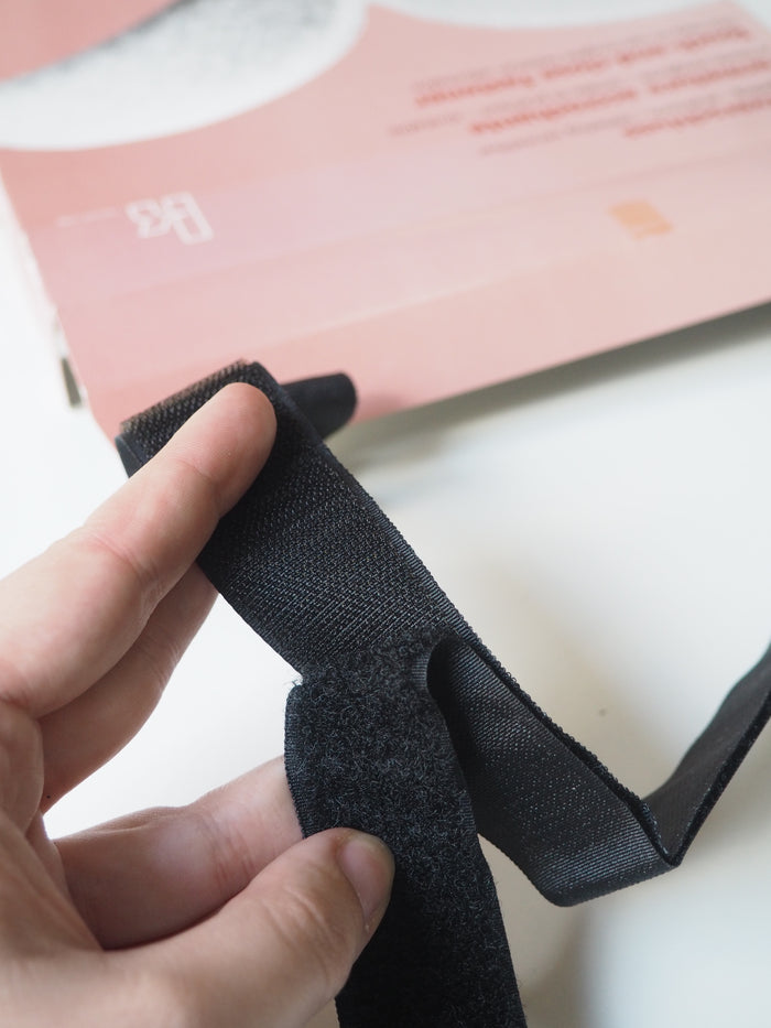 Black Hakofix Hook and Loop Tape