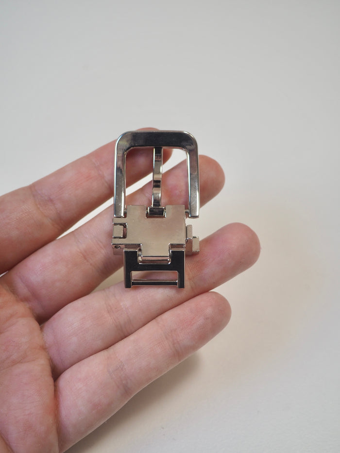 Branded Silver Belt Buckle 54mm