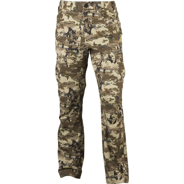 Browning Early Season hunting pants in camo ripstop fabric with cargo pockets and articulated knees.