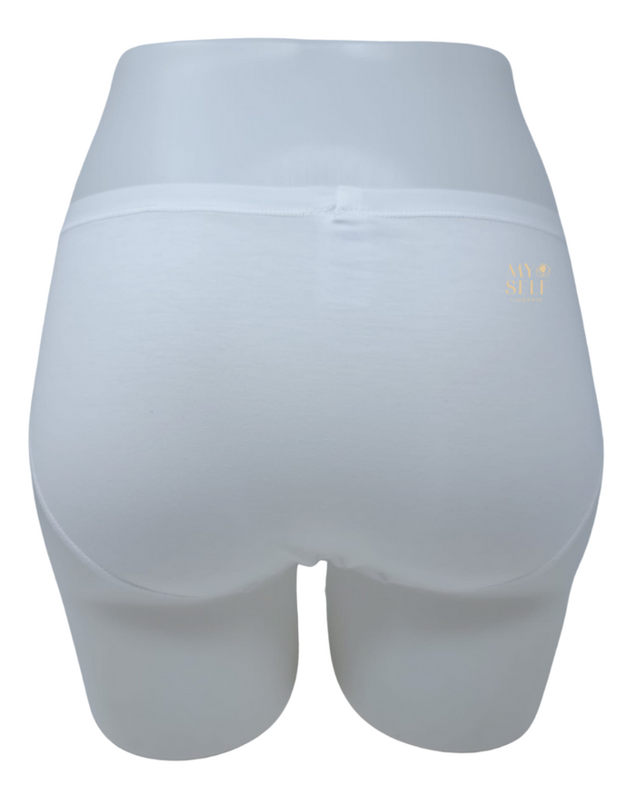 Calida White Natural Comfort Cotton Hipster Myselflingerie.com