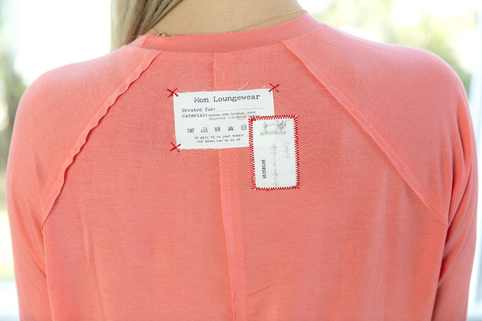 Mon CCBLL Coral Modal Teen's Pajamas Set Myselflingerie.com