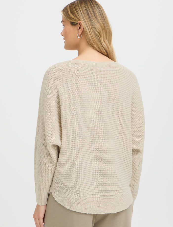Chandail en tricot à manches dolman