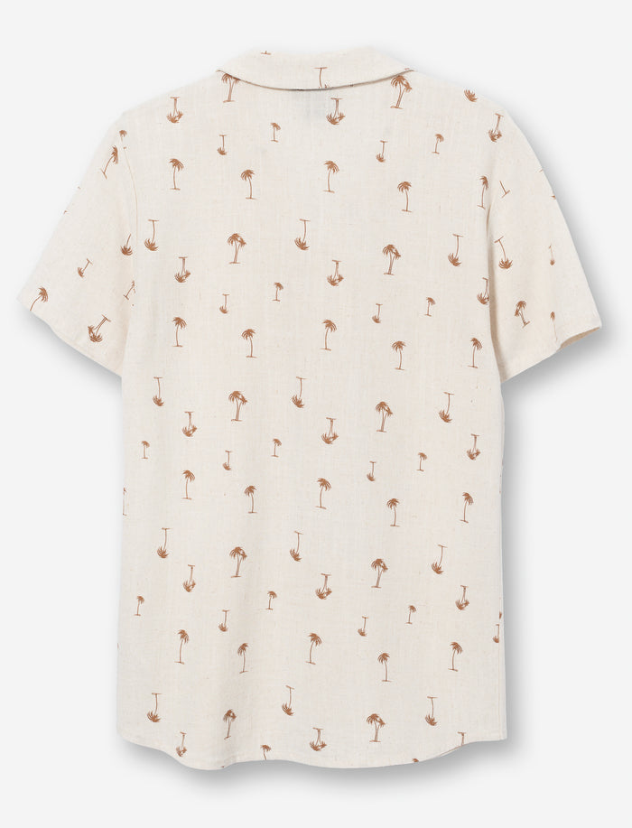Chemise à col cubain