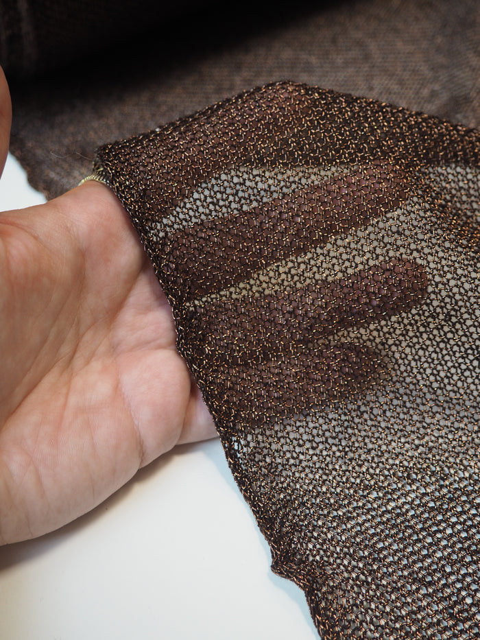 Copper Chainmail Knit