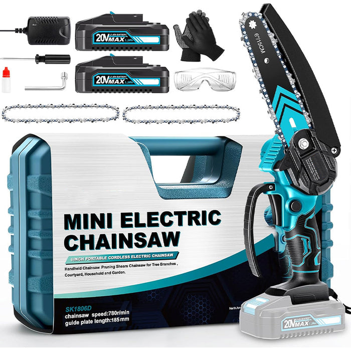 6-inch dual battery + two chains