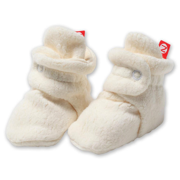 Cream Cozie Fleece Bootie - Ali's Wagon