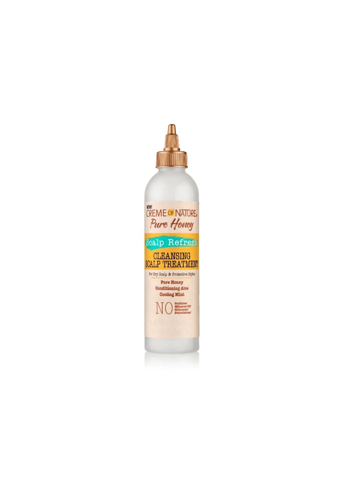 Creme of Nature Pure Honey Scalp Refresh Cleansing Treatment 236,5ml – Verfrissende Hoofdhuidbehandeling