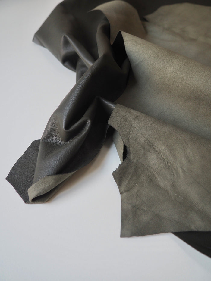 Deep Moss Napa Lambskin