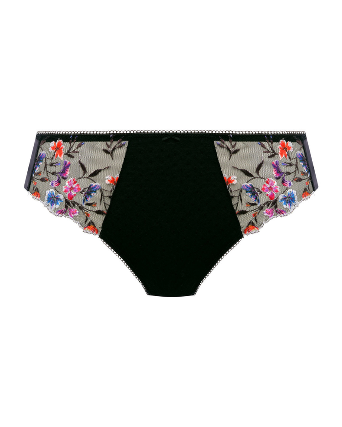 Fantasie FL101050BLK Aurelia Floral Dreams Brief myselflingerie.com