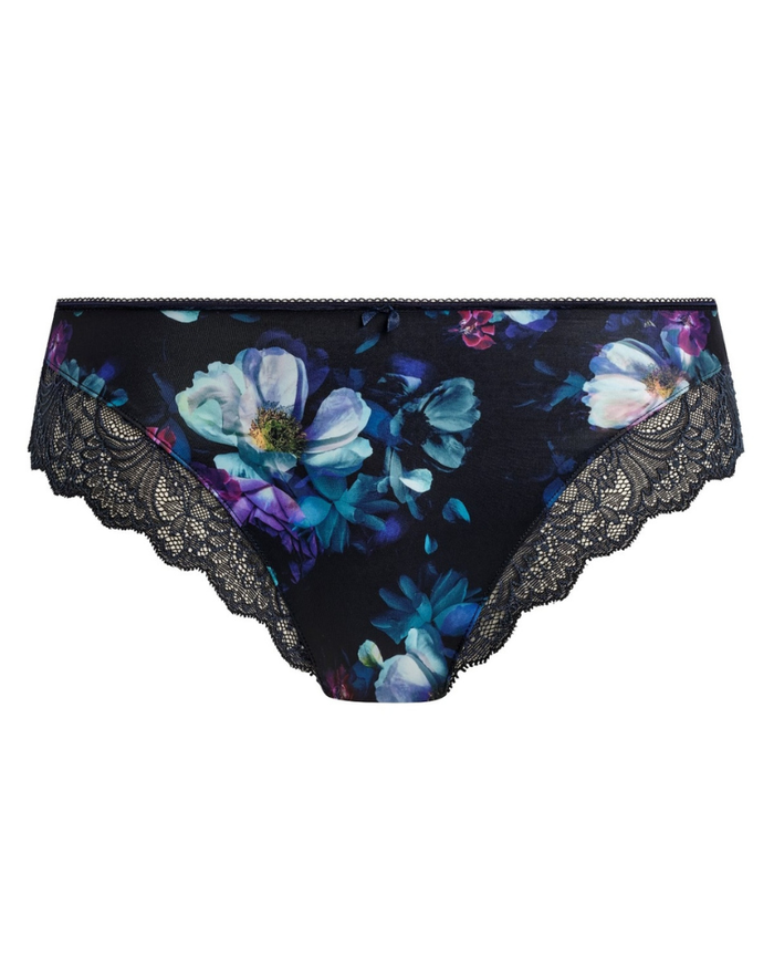 Fantasie FL101550MIH Lucia Midnight Floral Brief Myselflingerie.com