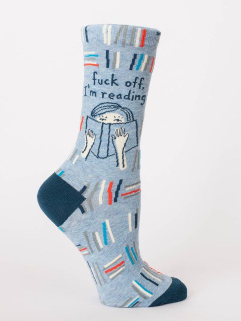 Fuck Off, I'm Reading Crew Socks - Ali's Wagon