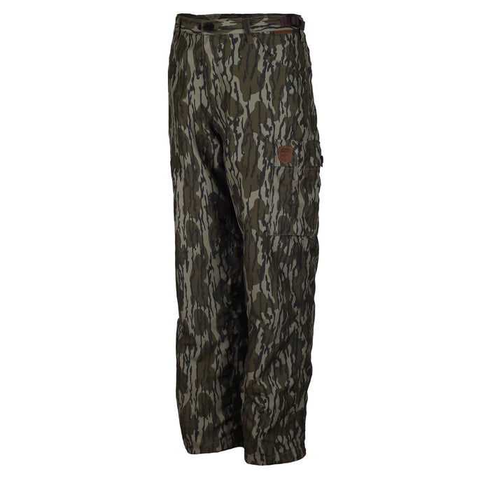 GameKeeper DTB Britches in camouflage print with cargo pockets and a durable, lightweight woven polyester fabric.