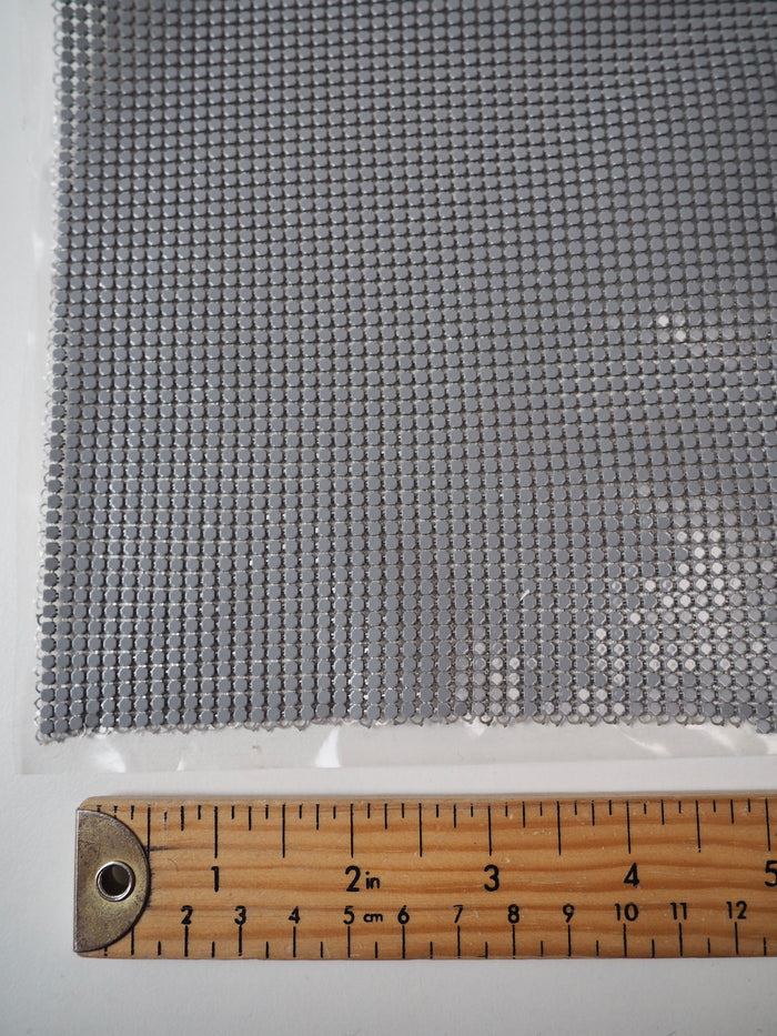 Grey Small Plastic Backed Chainmail