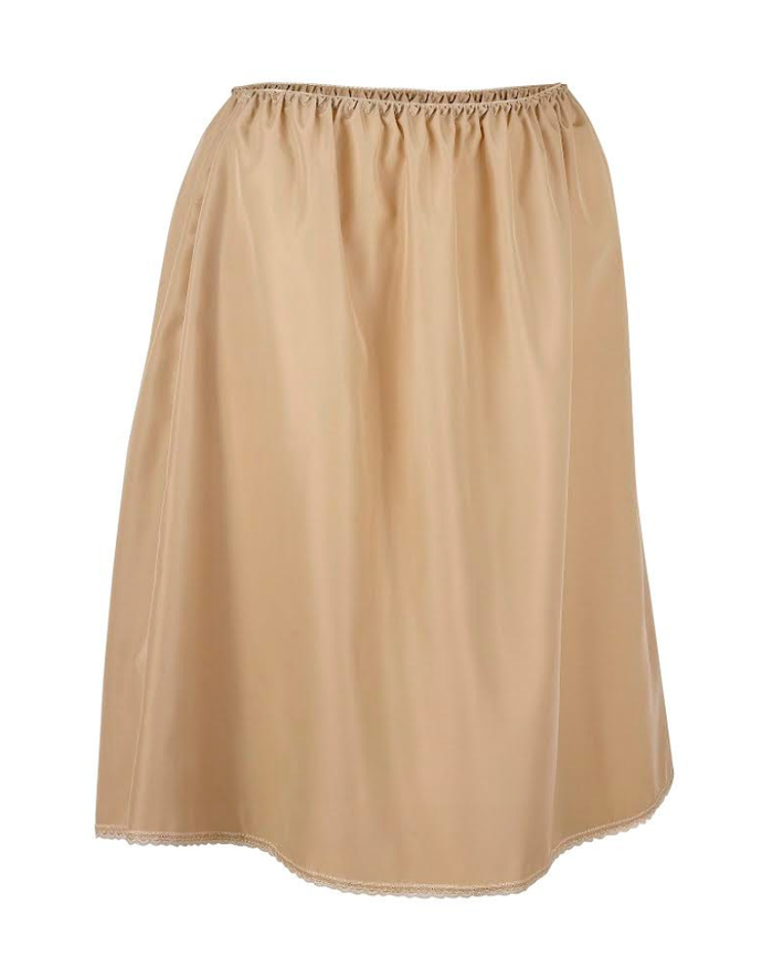 Heirloom 5525 25" Nude Taffeta Half Slip myselflingerie.com