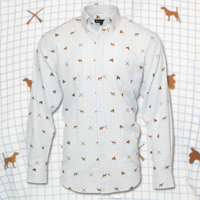 Upland Gun Dog Quail Blue Tattersall / M