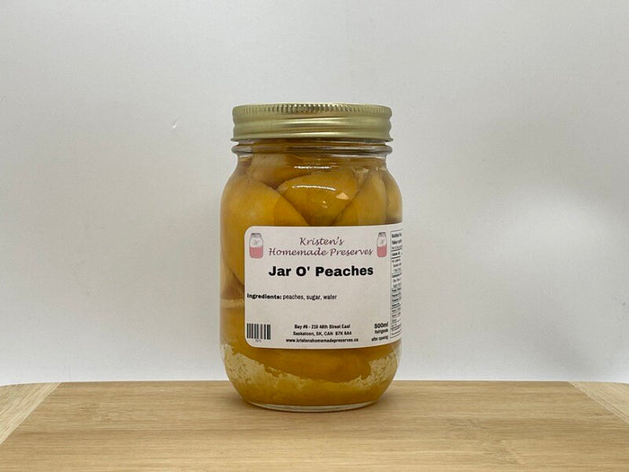 Jar O' Peaches (500ml)