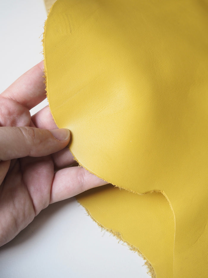 Lemon Smooth Calfskin
