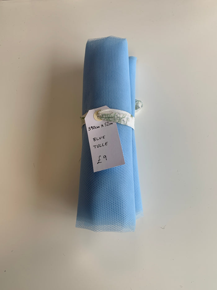 Light Blue Tulle Remnant