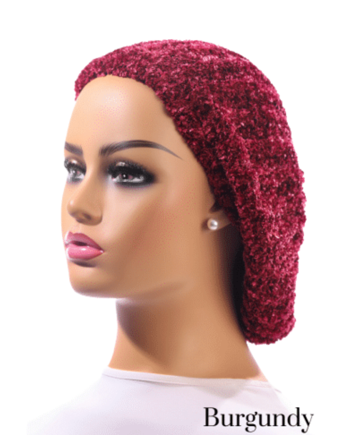 Lucy & Olivia LCOLCNSNBLG Logo Burgundy Lined Chenille myselflingerie.com