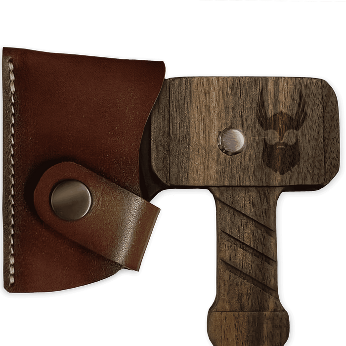 Mjolnir Comb Limited Edition, Comb + Leather. The Beard Struggle