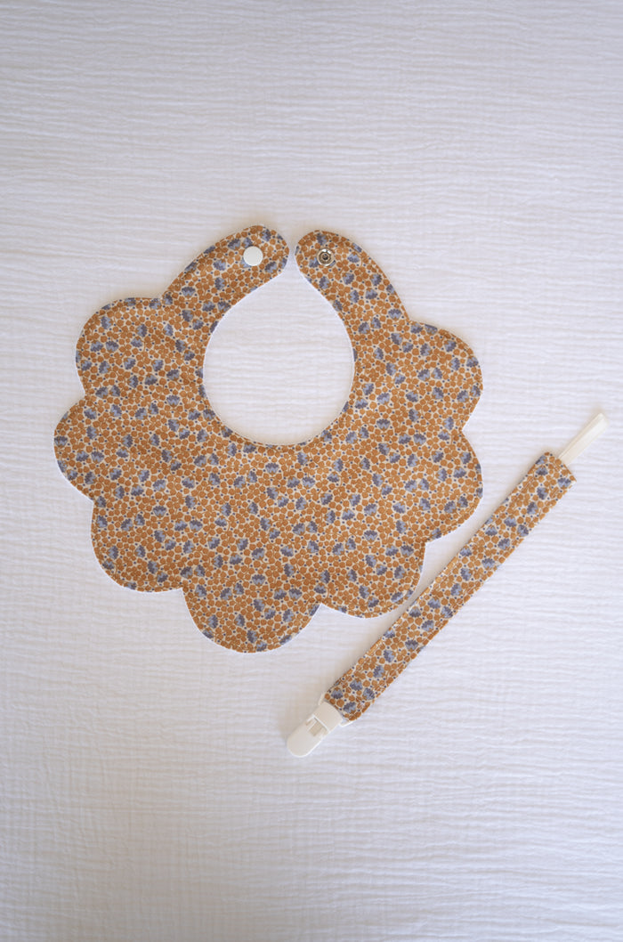 Mustard Tilda Pacifier Holder