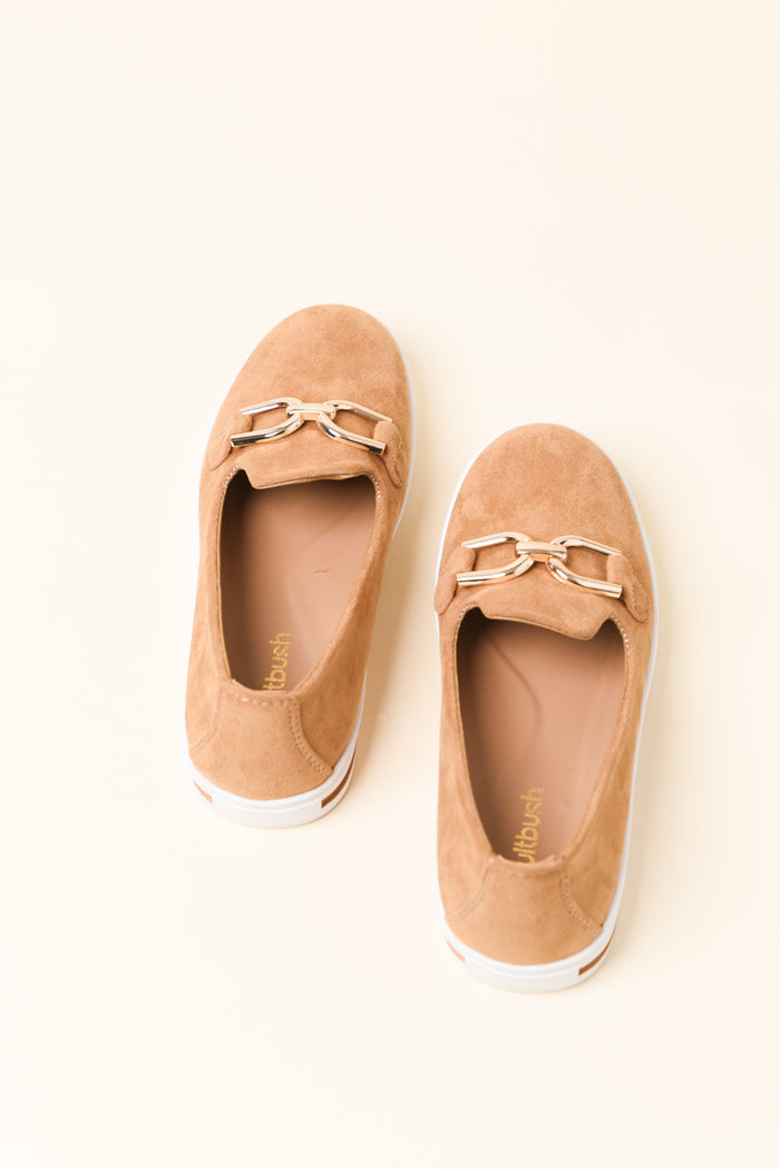 Nature Tan Platform Loafer