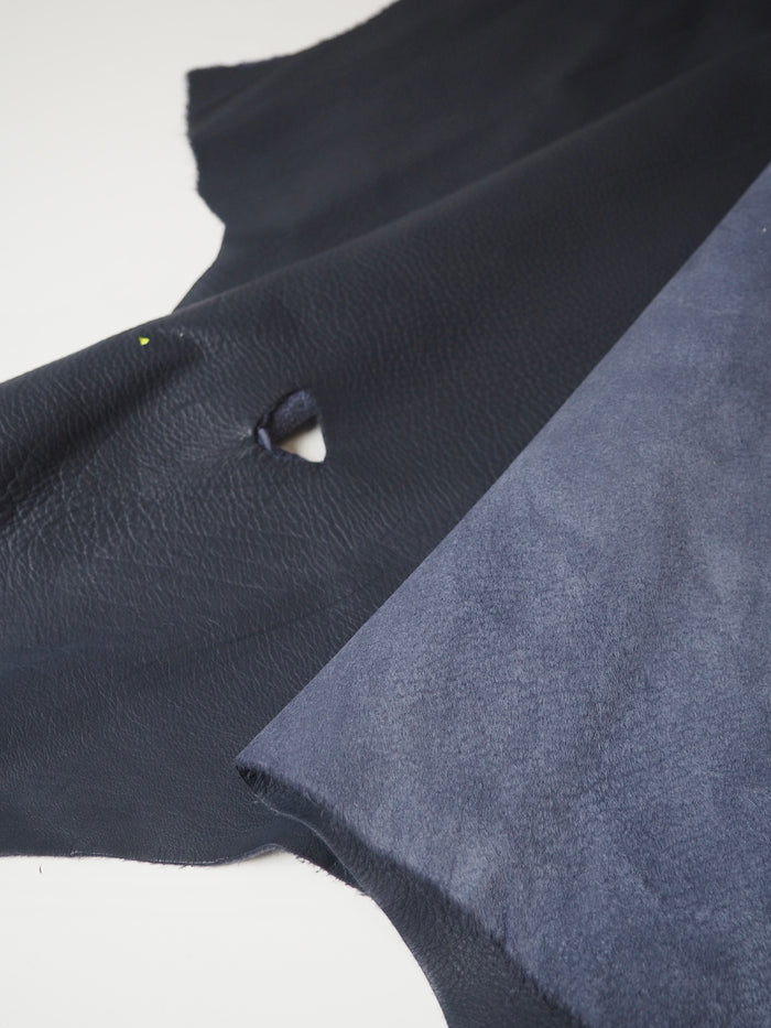 Navy Lambskin