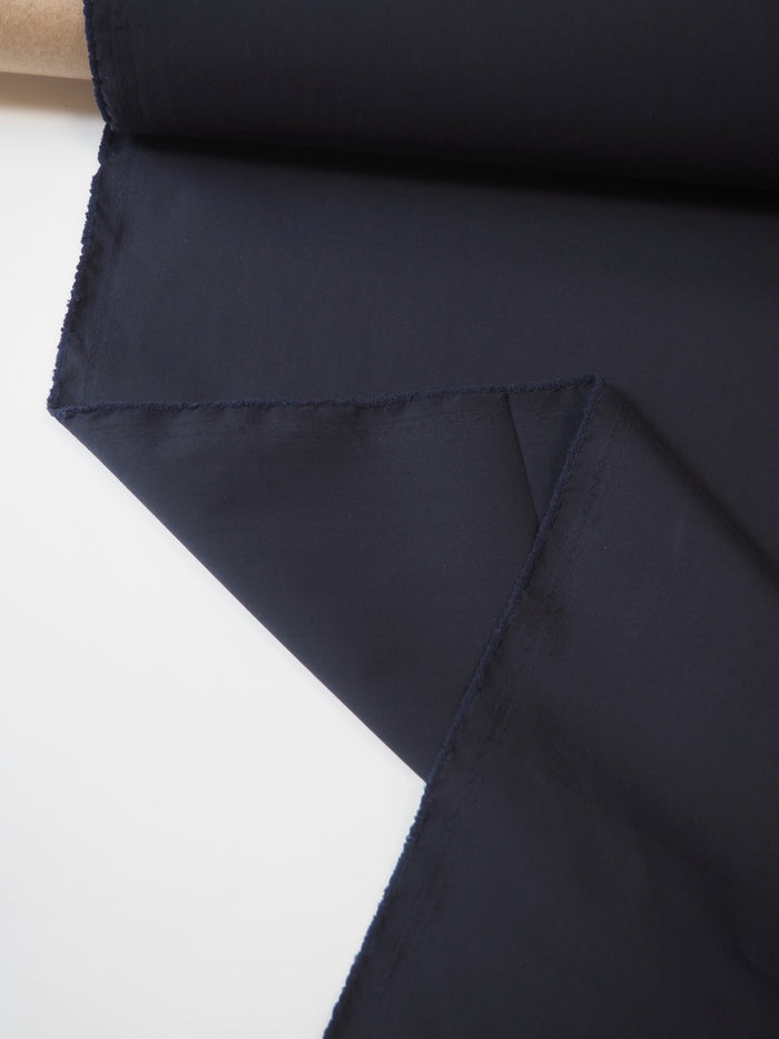 Navy Poly-Cotton