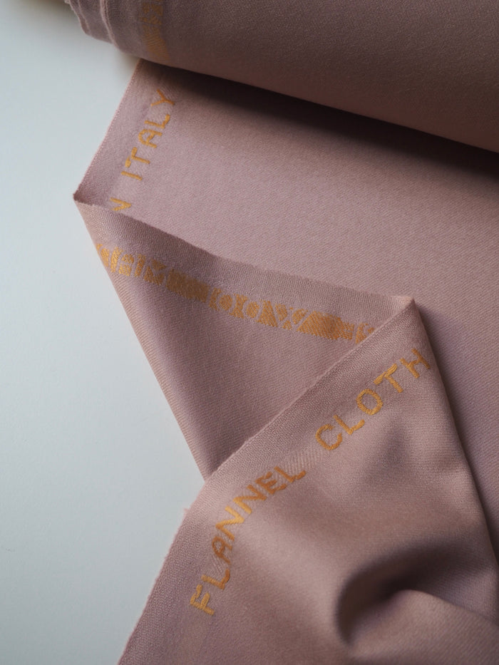 Peony Flannel Wool Twill