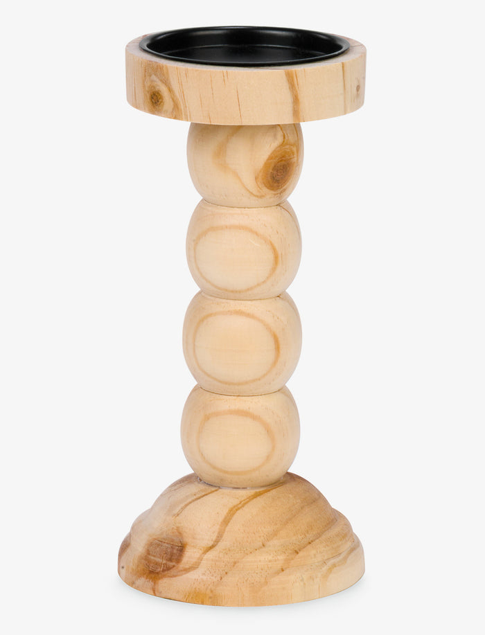 Porte-chandelle en bois