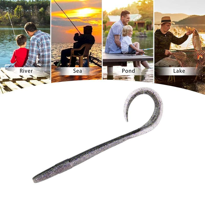 Realistic Soft Worm Fishing Lures(8 Pcs per pack)