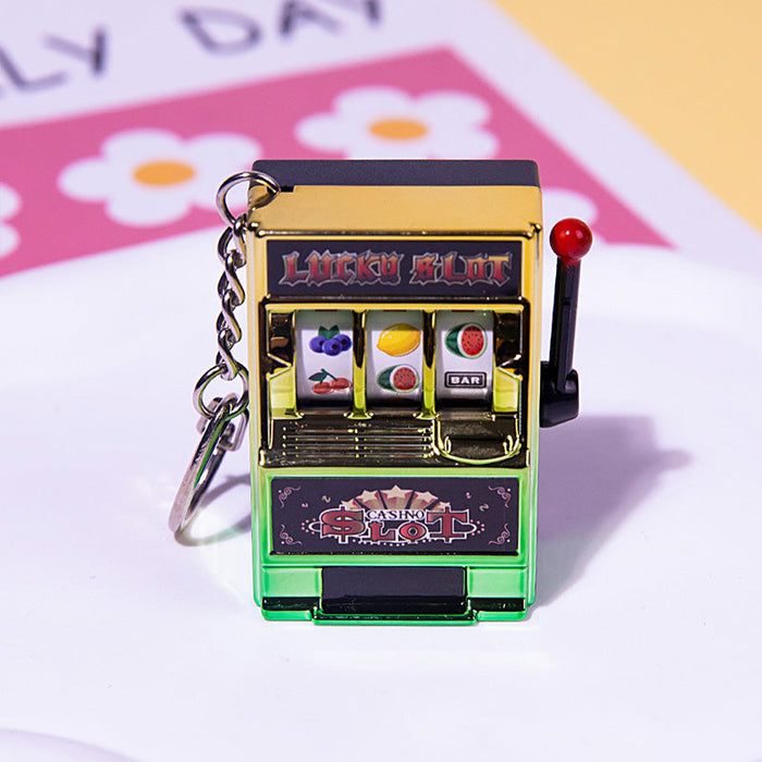 Gold-green D-clip