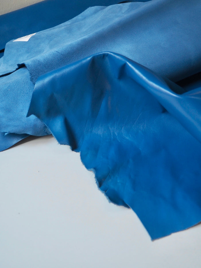 Sapphire Smooth Calfskin