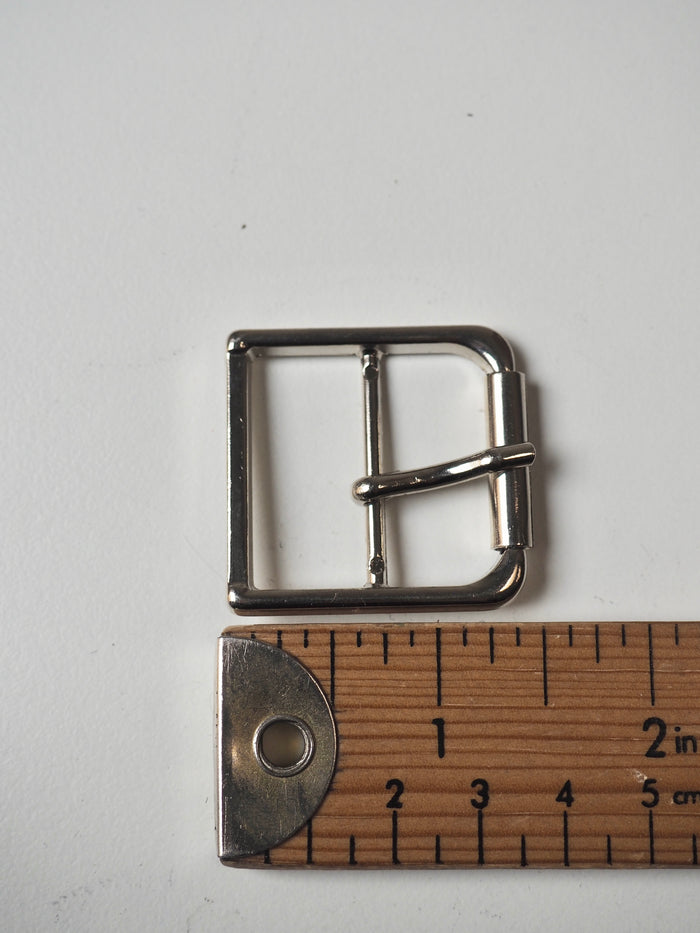 Silver Metal D-Buckle 30mm