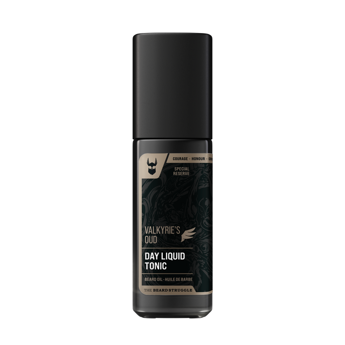 Special Reserve Day Oil in Valkyrie's Oud scent. The Beard Struggle