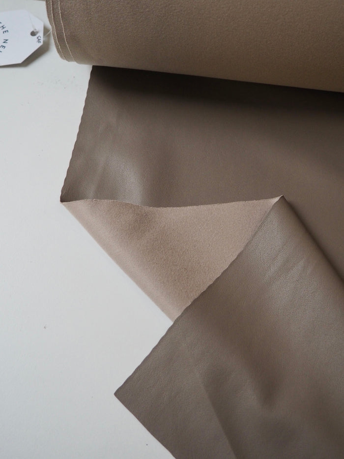 Taupe Stretch Pleather