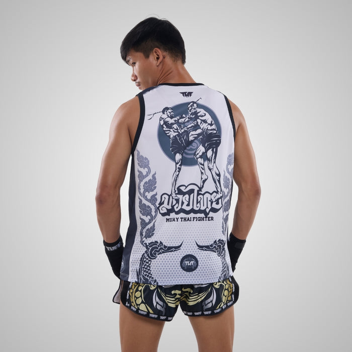 TUFF Muay Thai Tank Top Boxing Sleeveless Vest Gym Jersey (TUF-TT101)