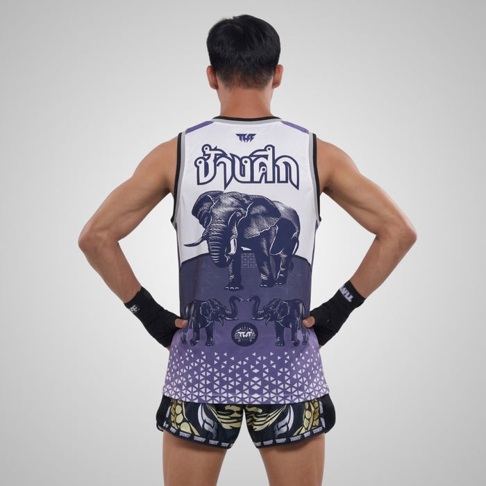 TUFF Muay Thai Tank Top Boxing Sleeveless Vest Gym Jersey (TUF-TT106)