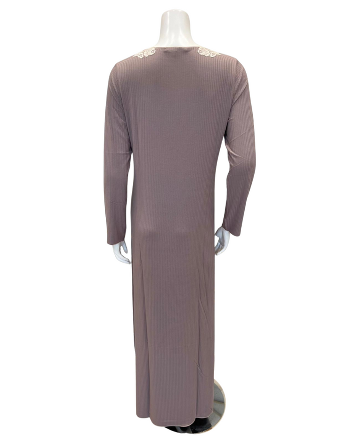 Verdiani 4420 Phard Canotte Ribbed Pull On Modal Nightgown Myselflingerie.com