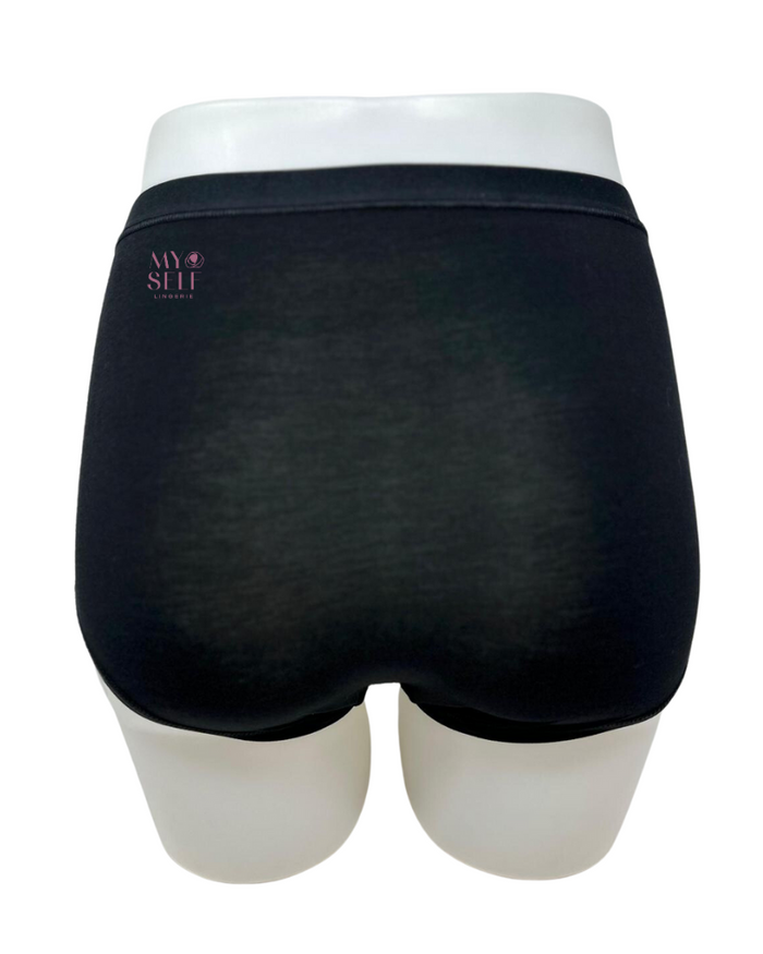 Wacoal 875362 Black Understated Cotton Brief myselflingerie.com