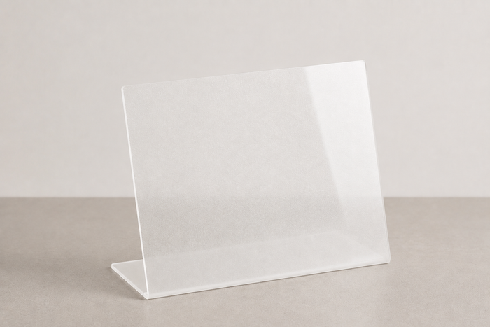 Clear Matte / 6x4" / Blank