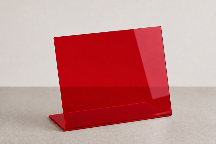 Red / 6x4" / Blank