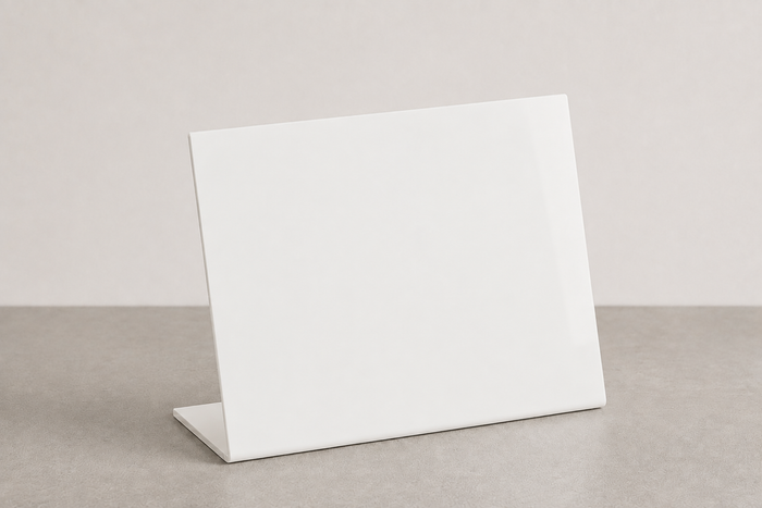 White / 6x4" / Blank