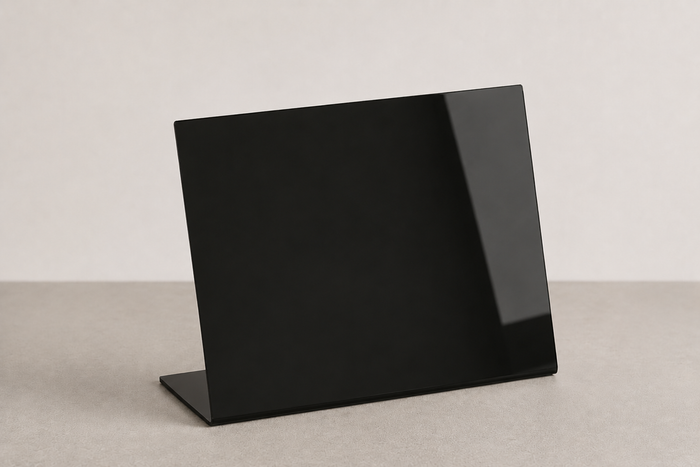 Black / 6x4" / Blank