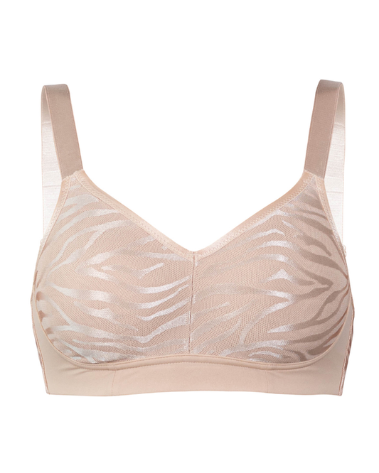You 100-710 Nude Tuval Seamless Minimizer Wire Free Bra myselflingerie.com