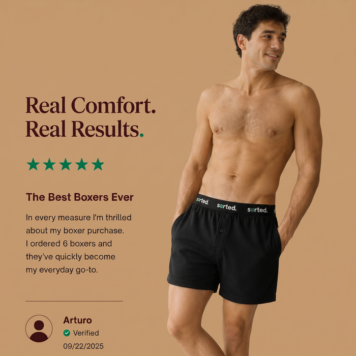 100% Organic Cotton Boxers