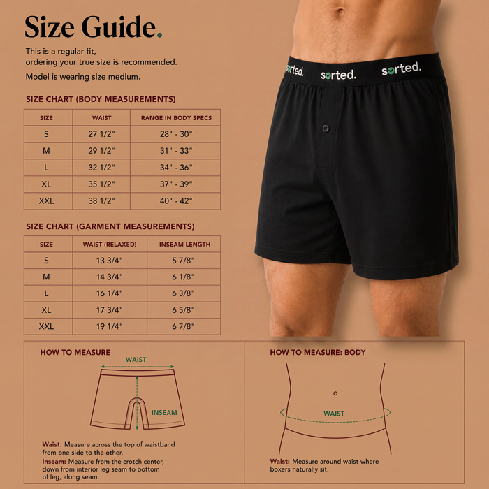 100% Organic Cotton Boxers