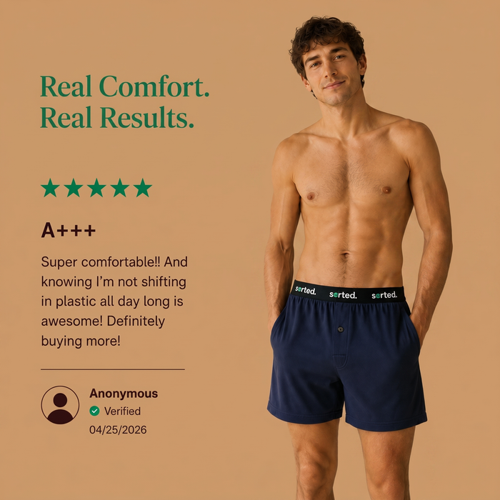 100% Organic Cotton Boxers