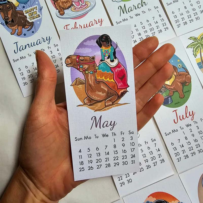 2025 Dachshund Calendar